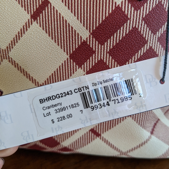 Dooney Bourke Harding ZIPZIP & Milly NWT - Picture 2 of 8